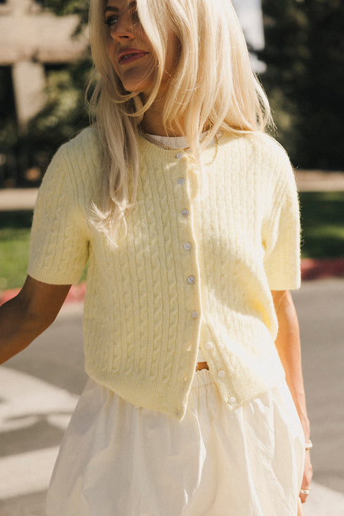 Class Cutie Cardigan // Butter